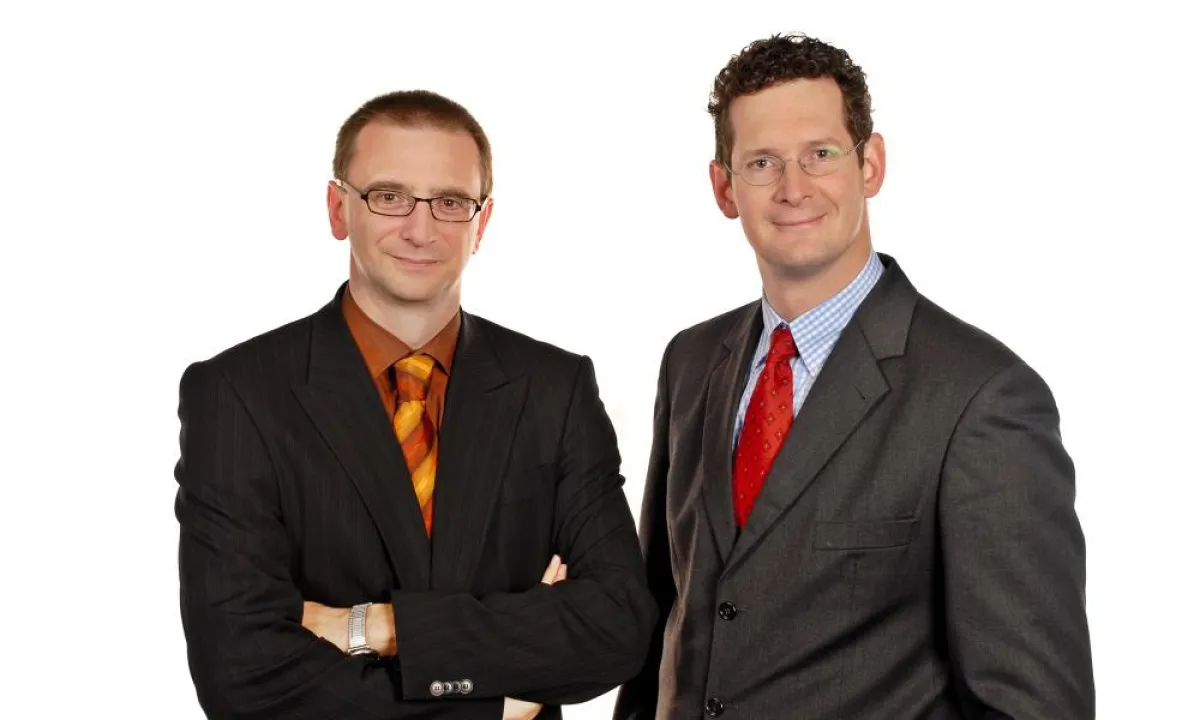 Peter Ledermann und Dr. Sebastian Wieser blicken zufrieden auf ein sehr gutes Geschäftsjahr 2012.