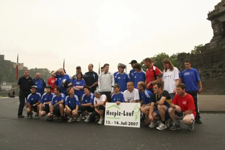 Bild: Der Countdown läuft zum Hospizlauf 2008