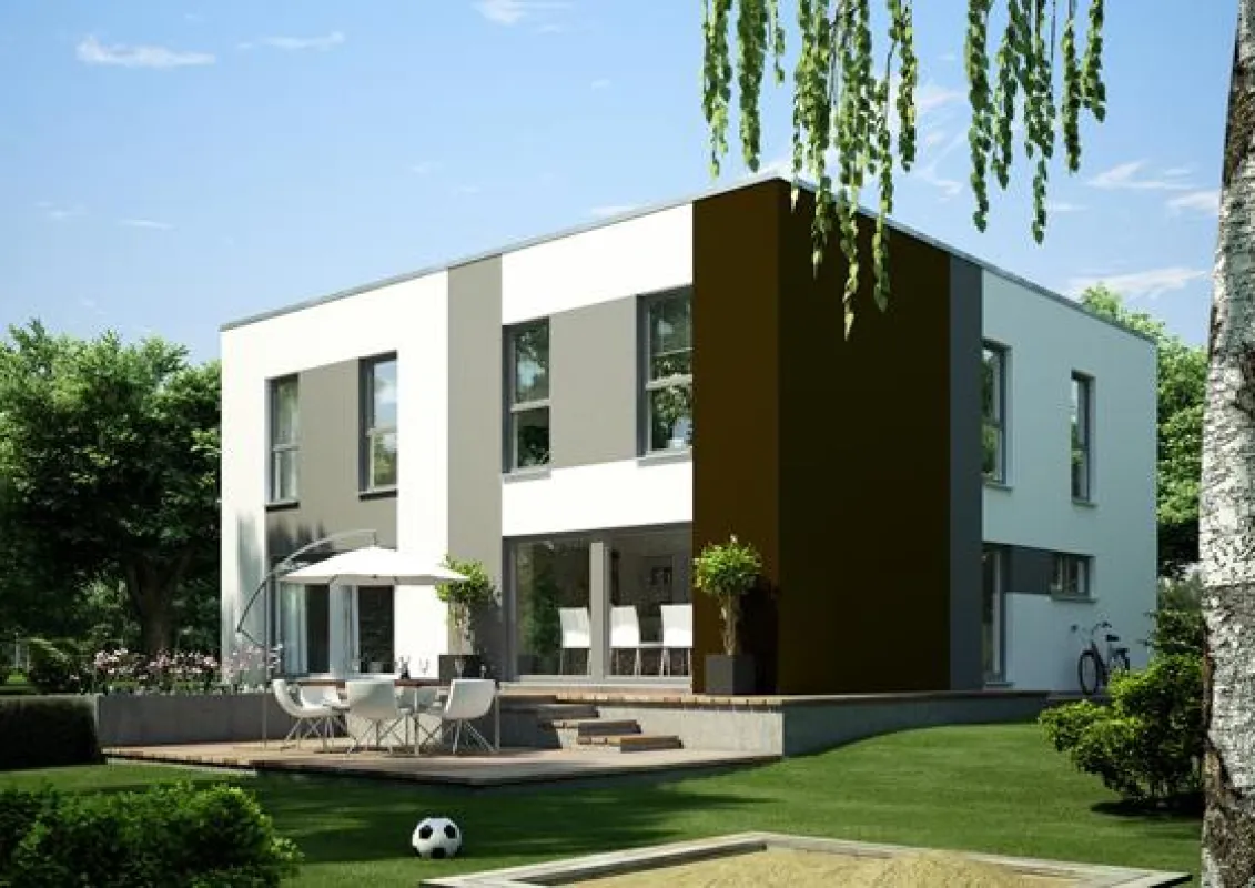 Das neue OKAL Generationenhaus eignet sich besonders für kleine Grundstücke.