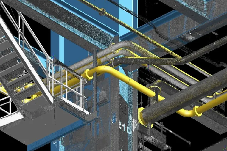 Bild: Cluster-Erfolgsgeschichten: 3D-Daten für die Planung von Industrieanlagen virtuell ins Bild setzen