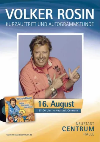 Bild: VOLKER ROSIN zu Gast im Neustadt Centrum Halle