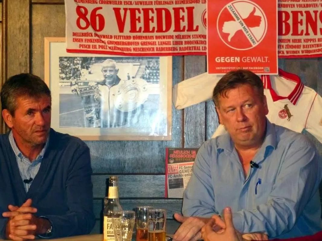 Auch Bundesliagrekordtrainer Friedhelm Funkel war schon Gast beim FC-STAMMTISCH Talk