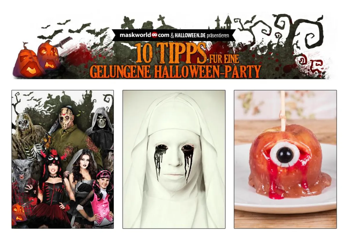 10 Tipps für eine gelungene Halloween-Party