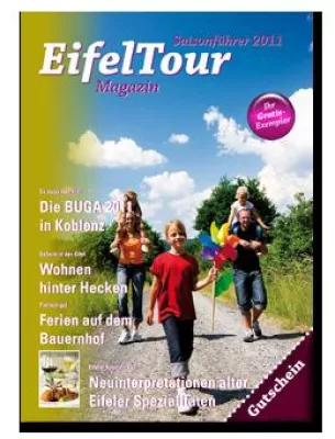 EifelTour – der neue Saisonführer für die Eifel Bild: EifelTour – der neue Saisonführer für die Eifel