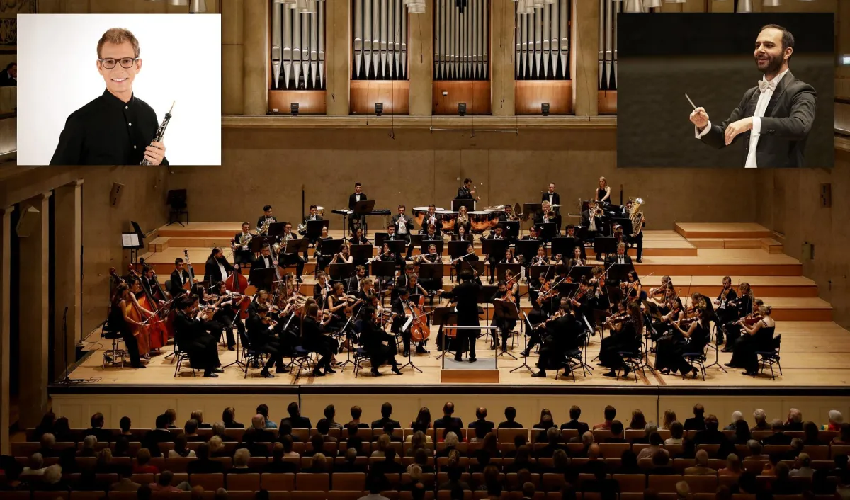 Orchester: ©Sabine Weinert-Spieß, Dirigent Kiril Stankow: ©Tobias Eggensberger