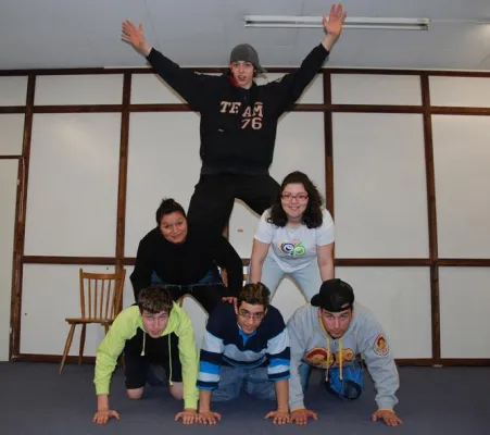 Bild: Theaterzirkus - Neue Wege in den Jugendbildungsmaßnahmen