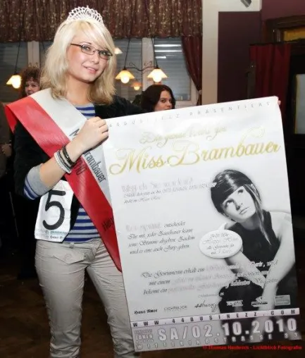 Miss Brambauer 2010 ist Alinda Alexandrowa Bild: Miss Brambauer 2010 ist Alinda Alexandrowa