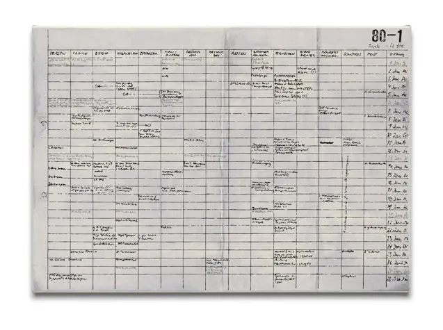 Bild: Inge zu Fuß zur Arbeit