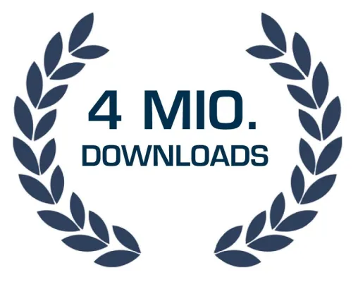 Bild: Der PARTcommunity Downloadservice von CADENAS knackt die 4 Millionen Marke