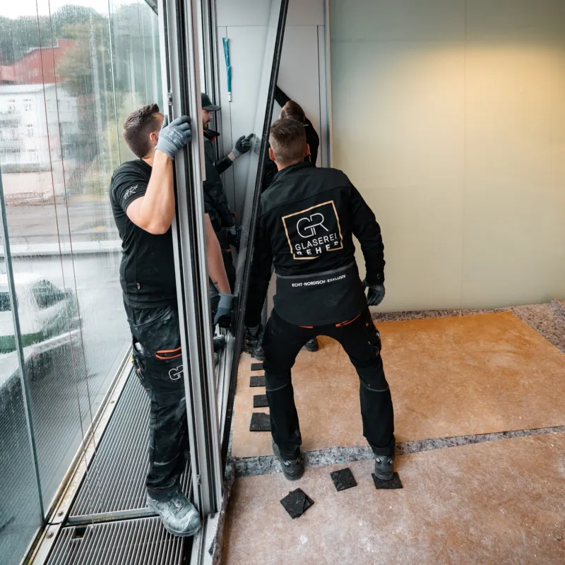Glas-Reparatur