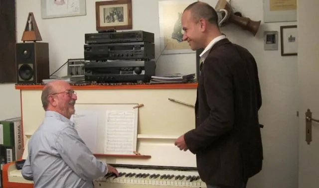 Bild: Ein Lied für Potsdam - Christoph Sauer beim "Potsdamer Chansonfestival"