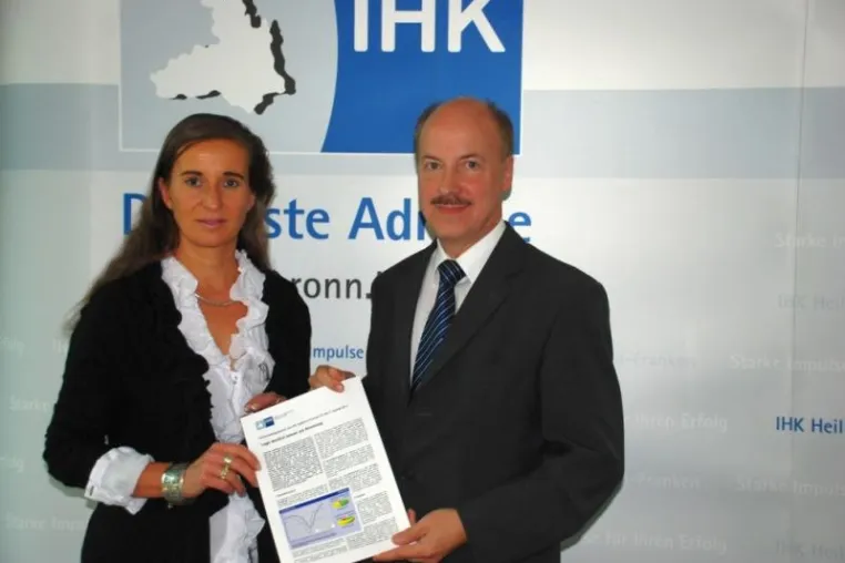 Bild: Wirtschaftslagebericht der IHK Heilbronn-Franken 3. Quartal 2011