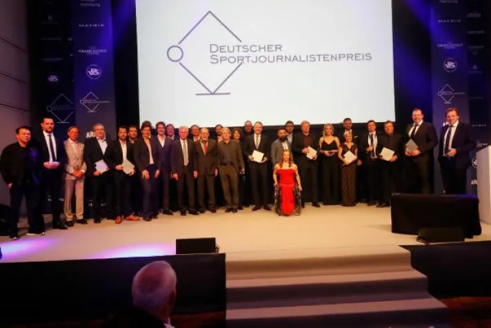 Deutscher Sportjournalistenpreis wird zum 8. Mal verliehen Bild: Deutscher Sportjournalistenpreis wird zum 8. Mal verliehen