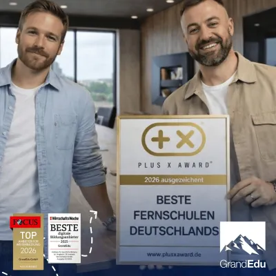 Bild: GrandEdu gehört zu den besten Fernschulen Deutschlands 2026