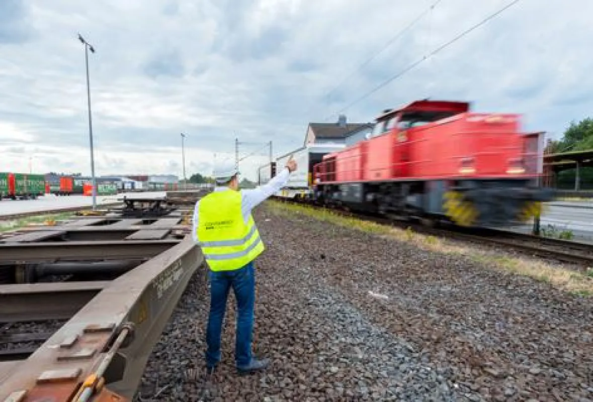 Der erste BKS von Contargo ist in Kaldenkirchen eingetroffen (Foto: Contargo)