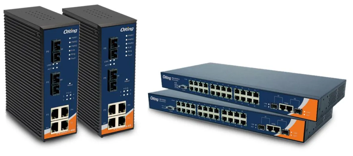 PoE-Switche von Acceed: IPS-2042FX und RES-3242GC