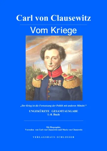 Bild: Vom Kriege - Carl von Clausewitz