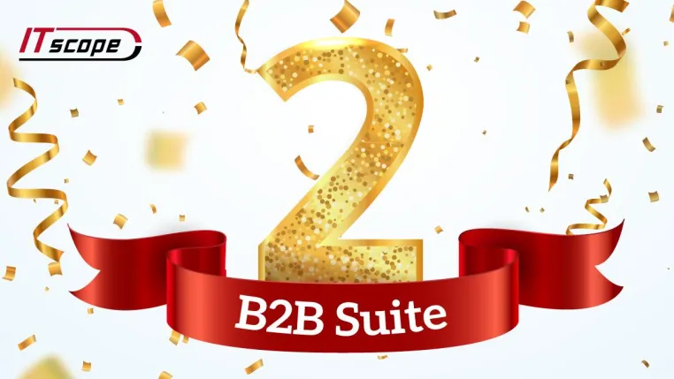 Rückblick auf zwei Jahre mit der B2B Suite: Herausforderungen, Erfolge und ein Blick in die Zukunft Bild: Rückblick auf zwei Jahre mit der B2B Suite: Herausforderungen, Erfolge und ein Blick in die Zukunft