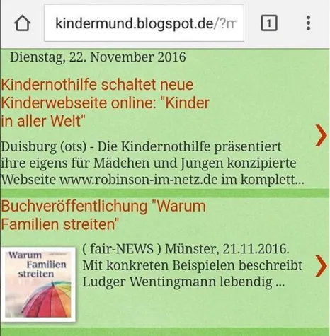 Kindermund – ein Blog für die ganze Familie Bild: Kindermund – ein Blog für die ganze Familie