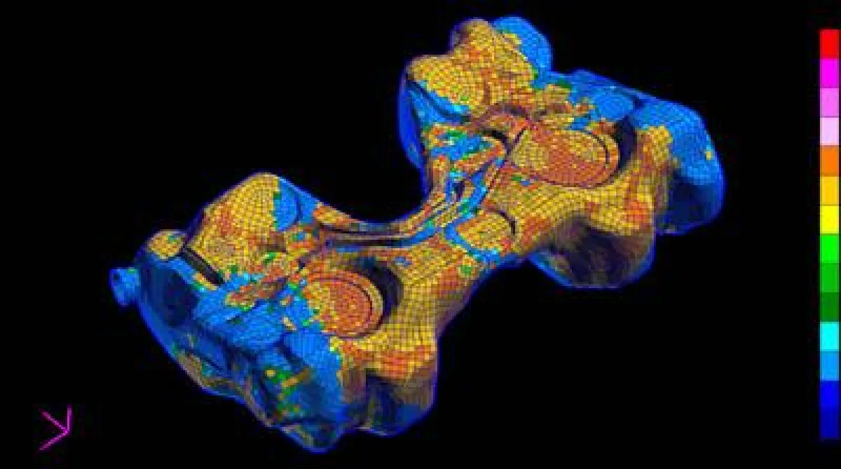 Simulation eines Tanks