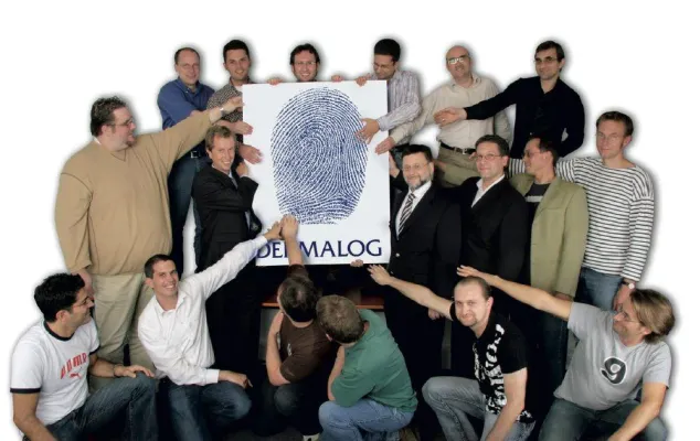 Bild: Biometrie-Firma DERMALOG beim Deutschen Gründerpreis 2006 in der Kategorie Visionär platziert