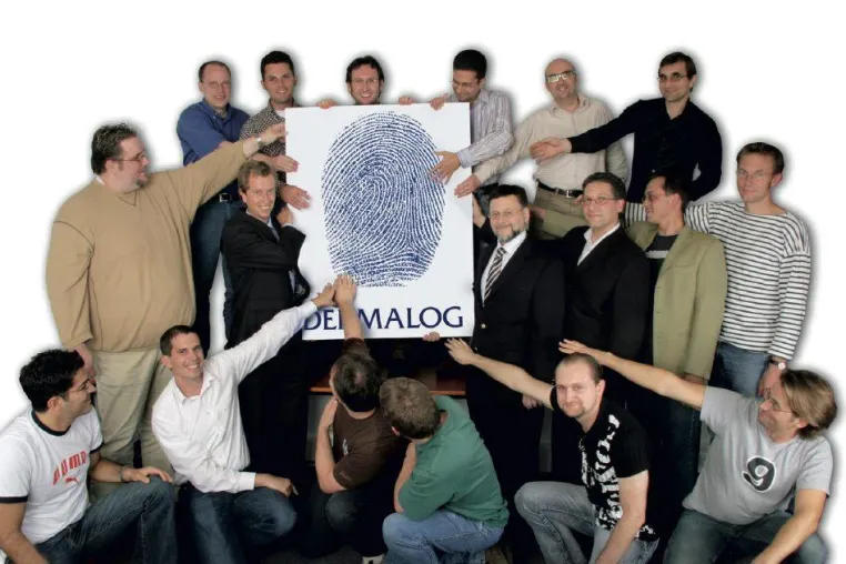 Biometrie-Firma DERMALOG beim Deutschen Gründerpreis 2006 in der Kategorie Visionär platziert Bild: Biometrie-Firma DERMALOG beim Deutschen Gründerpreis 2006 in der Kategorie Visionär platziert