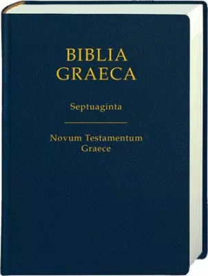 Bild: Biblia Graeca mit Altem und Neuem Testament