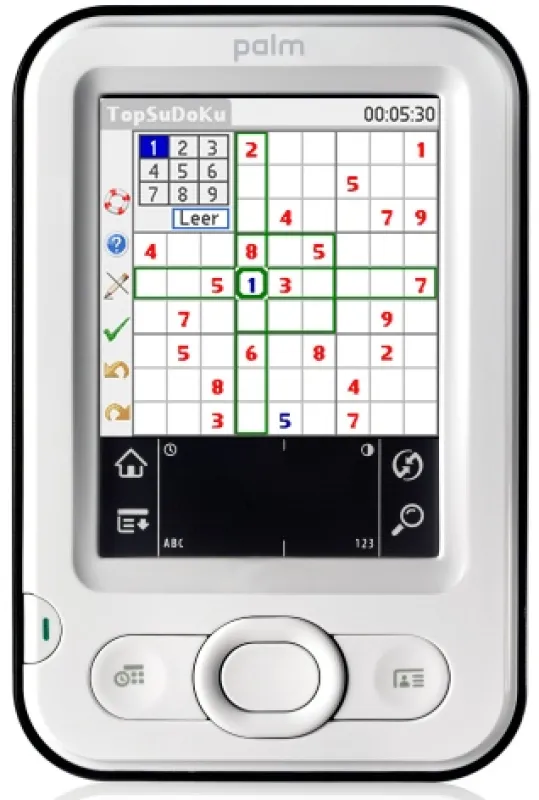 TopSudoku auf dem neuen Palm Z22