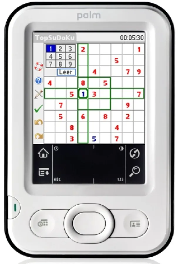 TopSudoku auf dem neuen Palm Z22