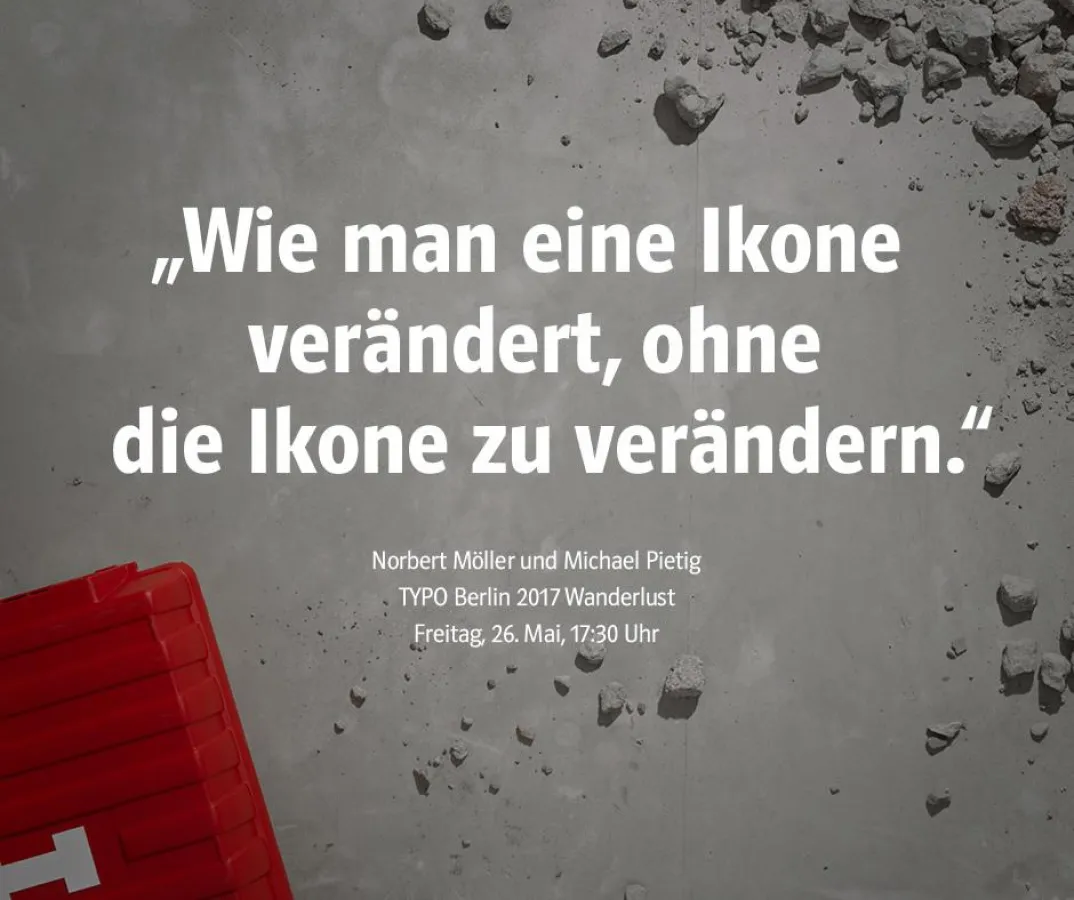 Die Peter Schmidt Group und Hilti präsentieren gemeinsam auf der TYPO Berlin