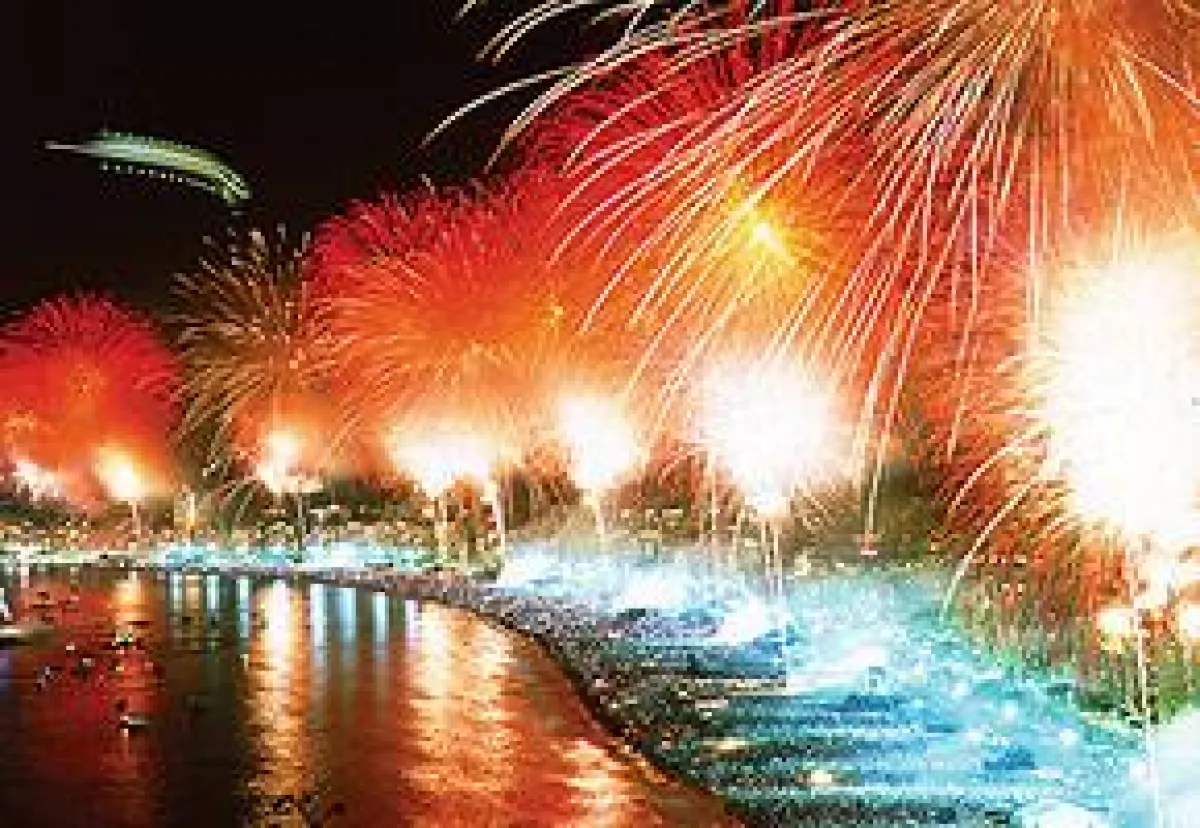 Silvester an der Copacabana