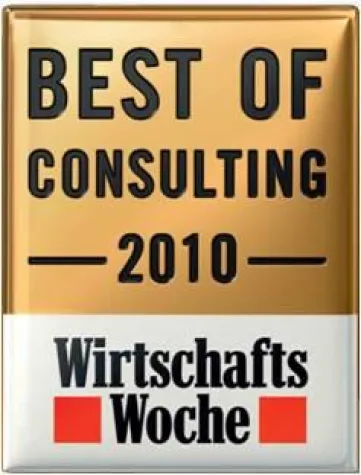 Bild: Wirtschaftswoche zeichnet J&M als Best of Consulting aus