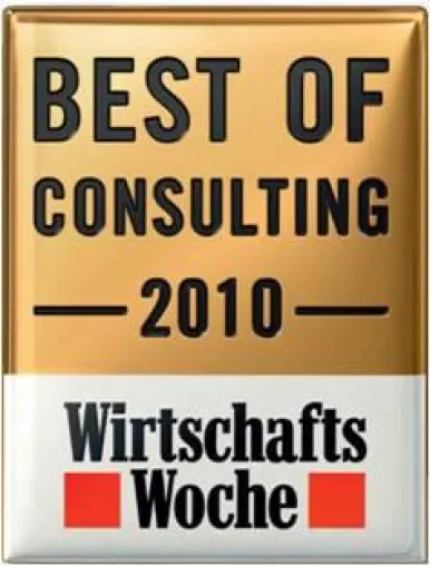 Wirtschaftswoche zeichnet J&M als Best of Consulting aus Bild: Wirtschaftswoche zeichnet J&M als Best of Consulting aus