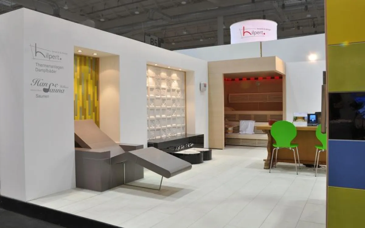 Hilpert präsentiert Sauna, Wellness und SPA auf der Internorga 2014 Hamburg