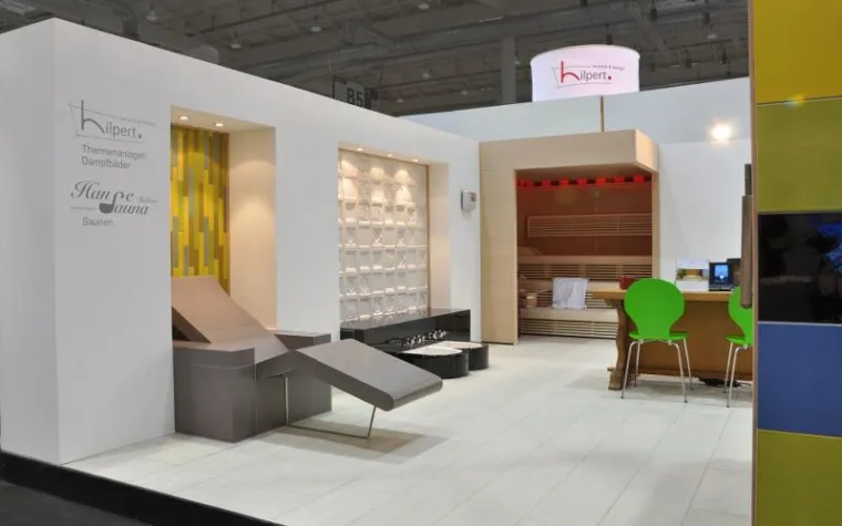 Bild: HILPERT präsentiert Spa und Wellness auf der Internorga 2014 Hamburg