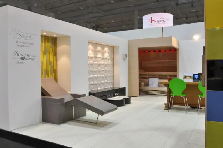 Bild: HILPERT präsentiert Spa und Wellness auf der Internorga 2014 Hamburg