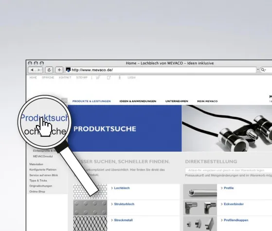Bild: MEVACO startet Online-Shop
