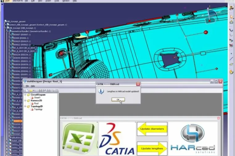 Bild: HARcad bietet neue Schnittstelle zu 3D Tool