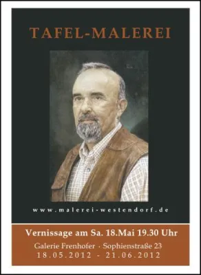 Bild: UWE WESTENDORF - MALEREI in der GALERIE FRENHOFER, Sopienstraße 23, 10178 Berlin