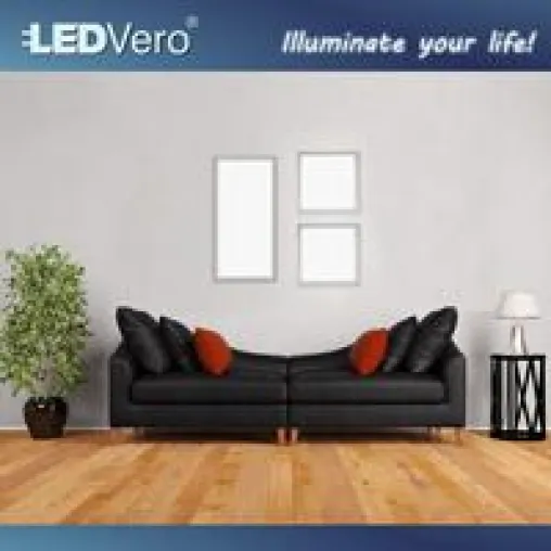 LEDVero, die junge Marke für Leuchtmittel, bringt eine neue Produktlinie ihrer LED-Panels auf den Markt Bild: LEDVero, die junge Marke für Leuchtmittel, bringt eine neue Produktlinie ihrer LED-Panels auf den Markt