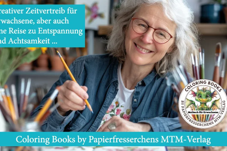 Bild: Entdecken Sie die Kunst der Entspannung – Malbücher für Erwachsene