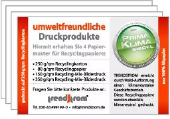 Umweltfreundliche Druckprodukte von der Gestaltung bis zum Druck Bild: Umweltfreundliche Druckprodukte von der Gestaltung bis zum Druck