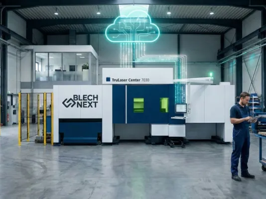 Bild: Neues Leasingmodell „Machine-as-a-Service“ in der Blechbearbeitung