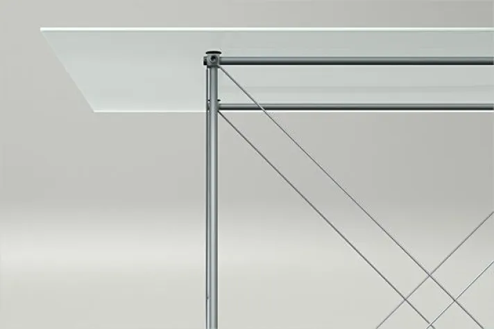 Bild: Neue Designkonzepte - Tisch filigree wire rack