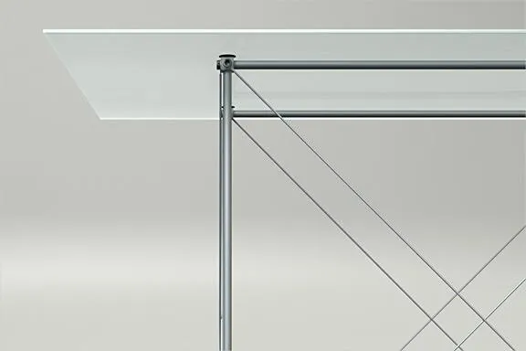 Bild: Neue Designkonzepte - Tisch filigree wire rack