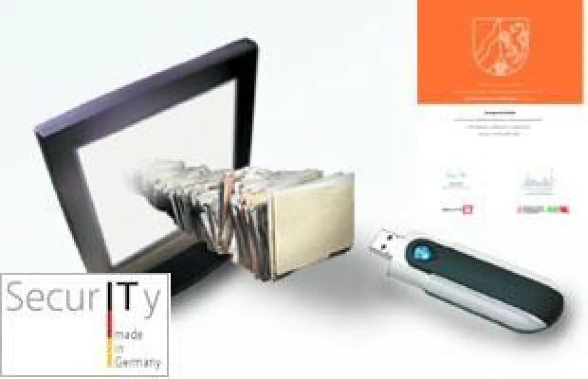 tetraguard usb schützt Daten beim unberechtigten Kopieren