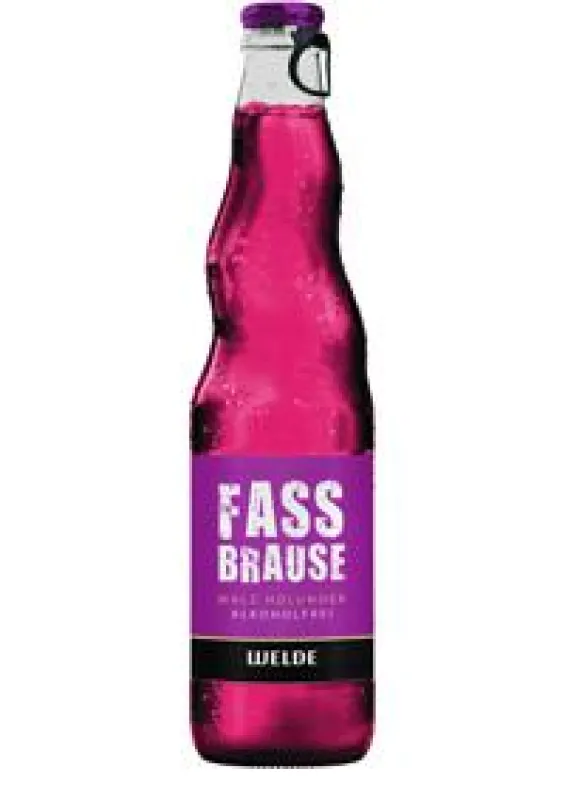 Die neue Welde Fassbrause Malz Holunder - alles andere ist Limo.