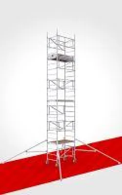 MySelf-Tower - Aluminium-Gerüst für schnelle und sichere Ein-Personen-Montage Bild: MySelf-Tower - Aluminium-Gerüst für schnelle und sichere Ein-Personen-Montage