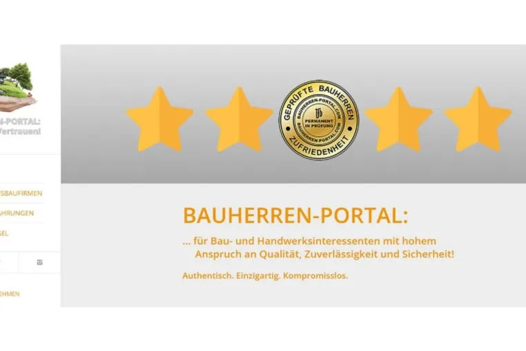 Bild: Über das BAUHERREN-PORTAL verbessern Handwerksbetriebe ihren Auftragseingang
