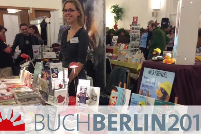 Periplaneta Verlag auf der Buch Berlin 2016 Bild: Periplaneta Verlag auf der Buch Berlin 2016